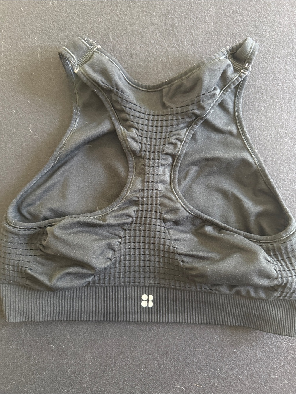 Sweaty Betty Black Racerback Sports Bra